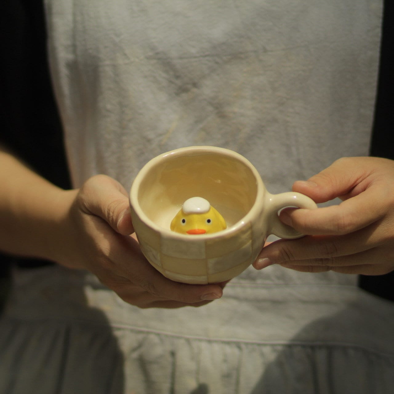 Yellow Duck Handmade Espresso Ceramic Mug