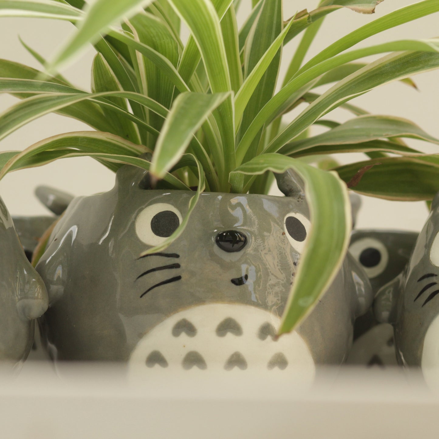 Grey Character Handmade Ceramic Plant Pot