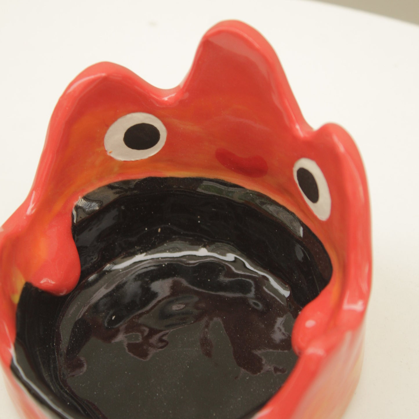 Adorable Fire Demon Candle Holder