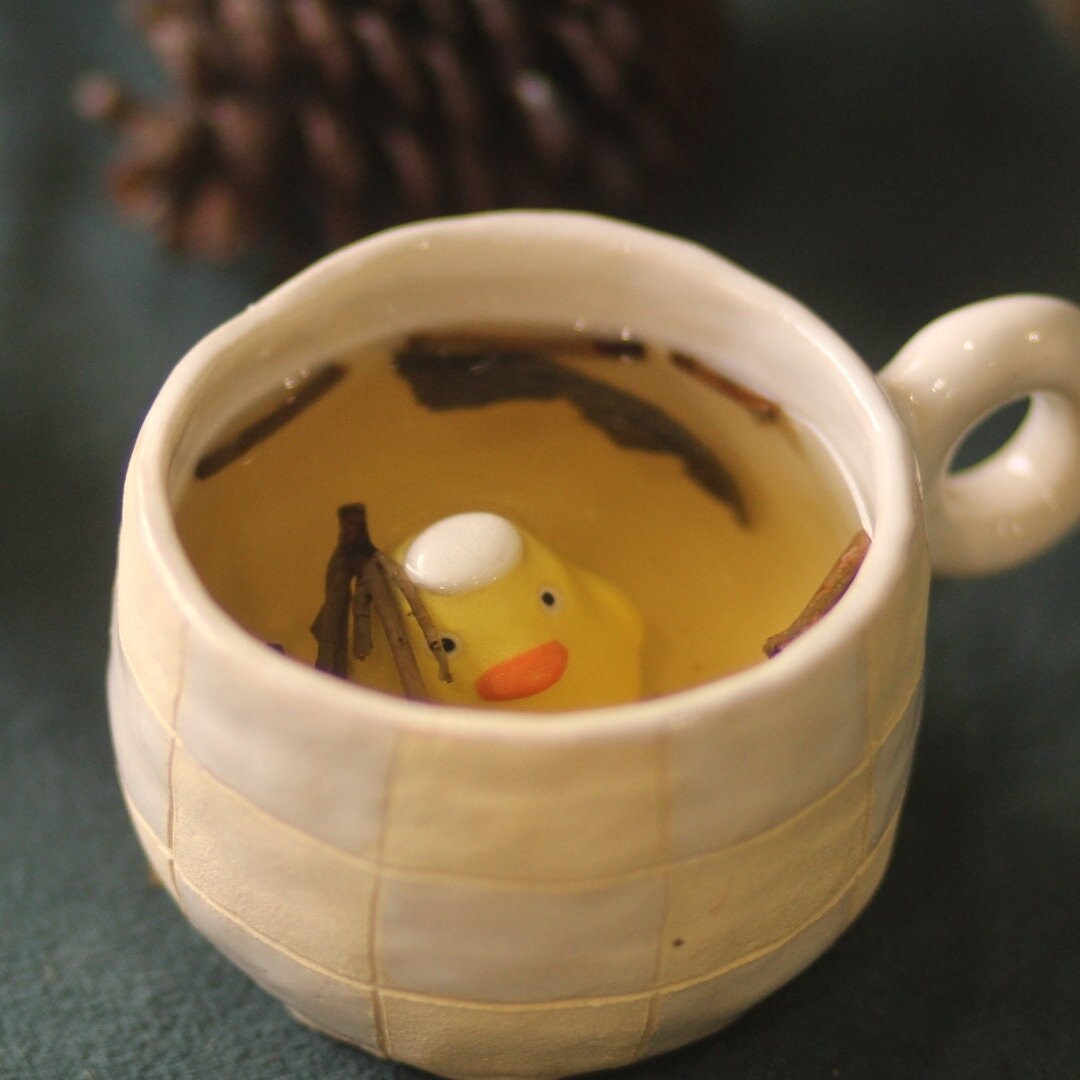 Yellow Duck Handmade Espresso Ceramic Mug