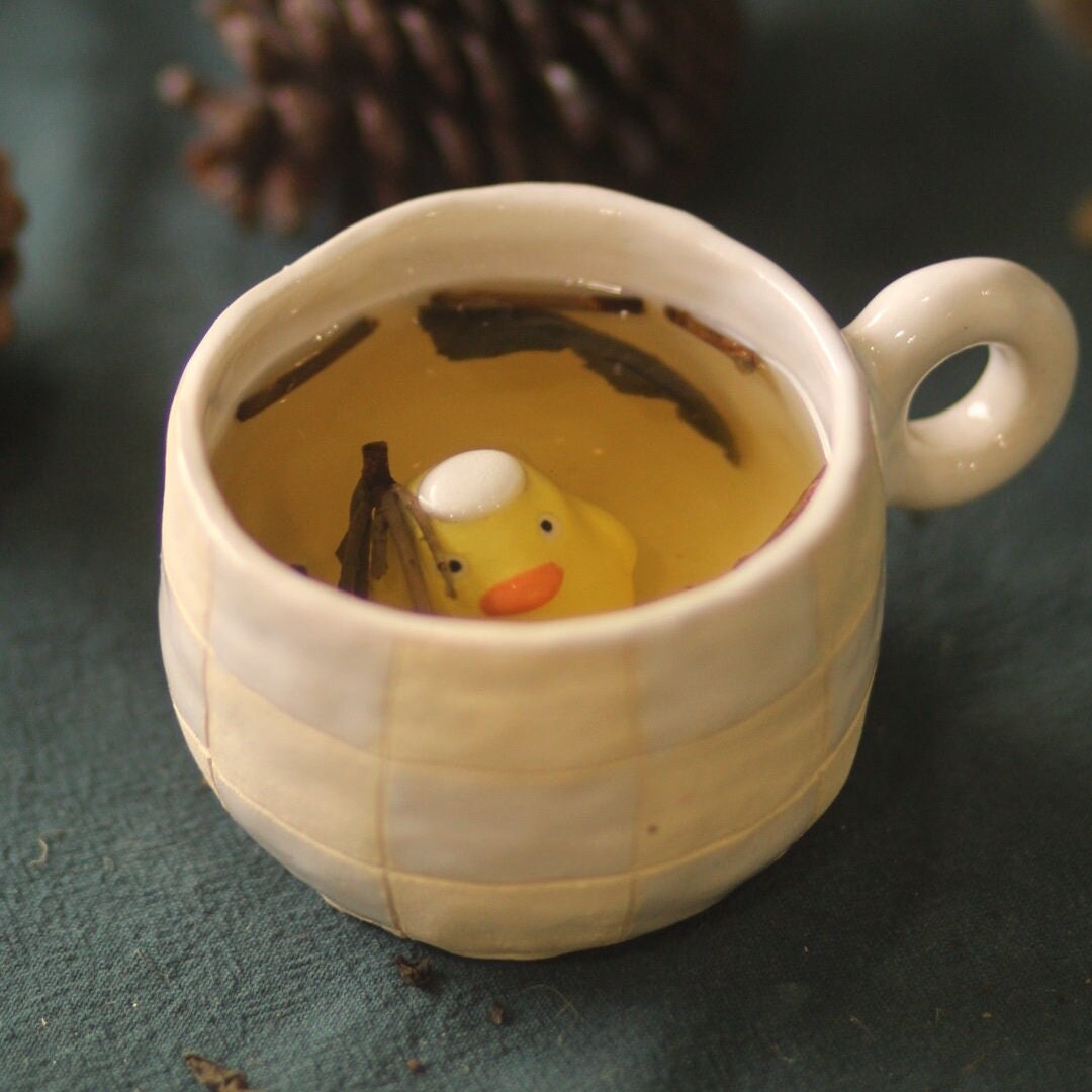 Yellow Duck Handmade Espresso Ceramic Mug